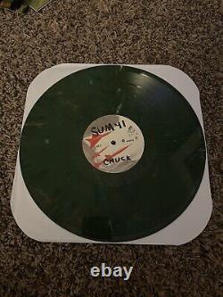 Sum 41 Chuck Vinyl LP Army Green Limited Rare Pressing 2014 Pop Punk Near Mint