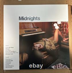 TAYLOR SWIFT Midnights Jade Green Edition Vinyl With Hand Signed Photo (+ Heart)