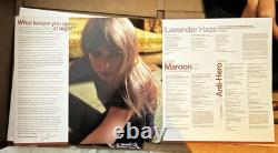 TAYLOR SWIFT Midnights Jade Green Edition Vinyl With Hand Signed Photo (+ Heart)