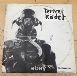 TERVEET KÄDET Propaganda orig 1983 LP Punk Finland Green Vinyl Record 1st Press