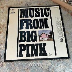 THE BAND Music From Big Pink Vinyl LP 1968 Capitol Green Labal! VG++