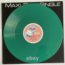 THE CURE -A Forest 642- Ultra Rare Mispress Australian/NZ Green Vinyl 12