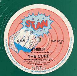 THE CURE -A Forest- Ultra Rare Australian Green Vinyl 12 + Sleeve Stunn Records