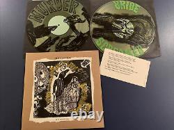 THE MELVINS Bride Screamed Murder SIGNED Haze LP Vinyl EX /50 Clear Green Grumpy