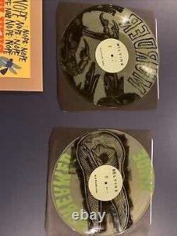 THE MELVINS Bride Screamed Murder SIGNED Haze LP Vinyl EX /50 Clear Green Grumpy