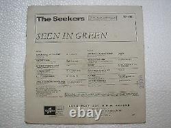 THE SEEKERS SEEN IN GREEN 1st Press RARE LP record vinyl INDIA INDIAN VG+