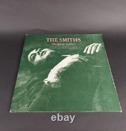THE SMITHS 1ST PRESS GREEN VINYL-THE QUEEN IS DEAD ROUGH TRADE VINYL LP rtd36