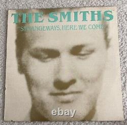 THE SMITHS Strangeways Here We Come LP Record Vinyl RARE GREEN LETTERING 1988