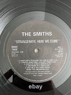 THE SMITHS Strangeways Here We Come LP Record Vinyl RARE GREEN LETTERING 1988