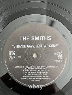 THE SMITHS Strangeways Here We Come LP Record Vinyl RARE GREEN LETTERING 1988