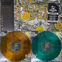 THE STONE ROSES Self Titled Green Amber Colored Vinyl