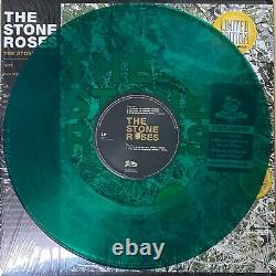 THE STONE ROSES Self Titled Green Amber Colored Vinyl