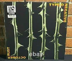 TYPE O NEGATIVE October Rust, Ltd ROG 25th Anni 2LP COLORED VINYL Gatefold New