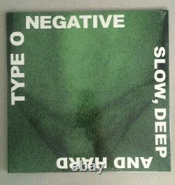 TYPE O NEGATIVE Slow, Deep and Hard 2 LP RSD 180g Vinyl LIMITED SEALED NEW 1500