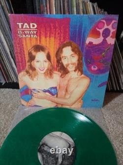 Tad 8-Way Santa Lp Green Vinyl OG 1991 1st'BANNED' Press EX/NM Wax
