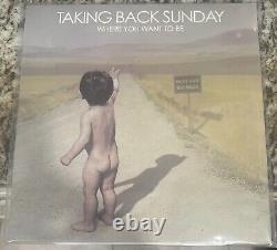 Taking Back Sunday Where You Want To Be 1ST PRESS Green Vinyl /2404 Pressed NEW