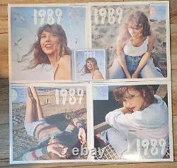 Taylor Swift 1989 Taylor's Version All 4 Vinyls Blue Green Yellow Pink + 1989 CD