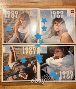 Taylor Swift 1989 (Taylor's Version) YellowithTangerine/Pink/Green SEALED BUNDLE