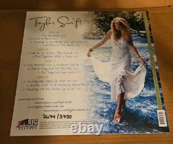 Taylor Swift Debut Crystal Clear Turquoise Vinyl 2LP Rare RSD/3750 NEW SEALED