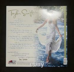 Taylor Swift Debut LOW # 32 Crystal Clear Turquoise Vinyl 2LP Rare RSD/3750 NEW