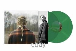 Taylor Swift Evermore2-LP Deluxe Edition Transparent Green Vinyl