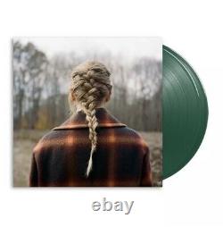 Taylor Swift Evermore (2-LP) Deluxe Edition Green Vinyl Pre-order