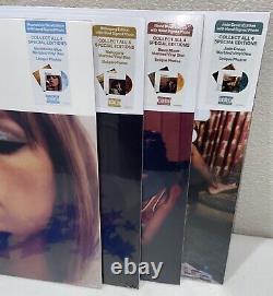 Taylor Swift Midnights Full 4 VINYL Set Each With Signed Picture