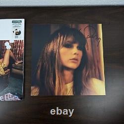Taylor Swift Midnights Vinyl JADE GREEN with Hand Signed HEART Photo IN HAND
