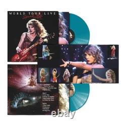 Taylor Swift Speak Now World Tour Vinyl 2LP NEW SEALED Transparent Blue Green