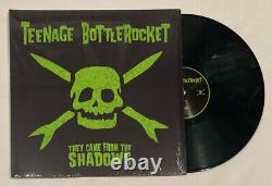 Teenage Bottlerocket They Came From The Shadows Green Color Vinyl LP Fat Wreck