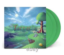 Terraria Soundtrack Scott Lloyd Shelly Triple Vinyl Green Record NEW SOLD OUT