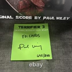Terrifier 3 Art The Clown Movie Soundtrack Vinyl Record Album LP Paul Wiley