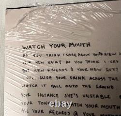 The Backseat Lovers When We Were Friends Coke Bottle CLEAR Vinyl LP SEALED