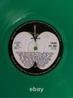 The Beatles Abbey Road Green Colored Vinyl Record Rare