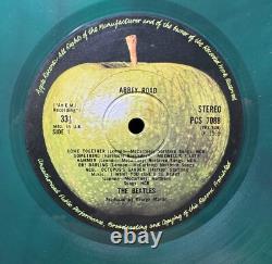 The Beatles Abbey Road Lp Apple Uk Green Vinyl Rare 1978 Export Issue Pressing