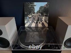 The Beatles Abbey Road UK 1978 Reissue Green Translucent Vinyl Record LP Ex/Ex