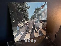 The Beatles Abbey Road UK 1978 Reissue Green Translucent Vinyl Record LP Ex/Ex
