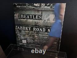 The Beatles Abbey Road UK 1978 Reissue Green Translucent Vinyl Record LP Ex/Ex