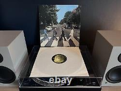 The Beatles Abbey Road UK 1978 Reissue Green Translucent Vinyl Record LP Ex/Ex