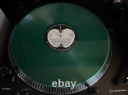 The Beatles Abbey Road UK 1978 Reissue Green Translucent Vinyl Record LP Ex/Ex