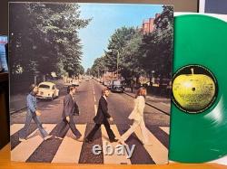 The Beatles Abbey Road Uk 1978 Limited Edition Green Vinyl Export Press Vg++