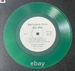The Beatles Canada EP PRO 909 TWICKENHAM JAMS Green Vinyl WithPicture Sleeve