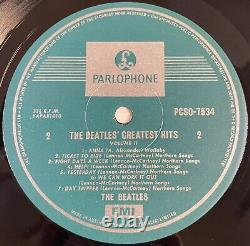 The Beatles Greatest Hits Vol 2 Vinyl Record 12 33 RPM PCSO-7534 Parlophone 70s