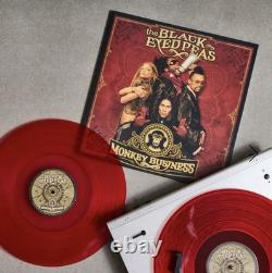 The Black Eyed Peas LP 3 x vinyl Monkey Business red The END green Elephunk blue