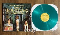 The Darjeeling Limited (Original Soundtrack) GREEN vinyl LP record RARE and OOP