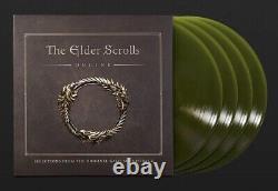 The Elder Scrolls Online ESO Vinyl Record 4 LP Box Vgm Green Skyrim NEW Sealed