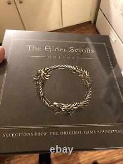 The Elder Scrolls Online ESO Vinyl Record 4 LP Box Vgm Green Skyrim NEW Sealed