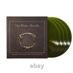 The Elder Scrolls Online Selections Vinyl Record Soundtrack 4 LP Box Set Green