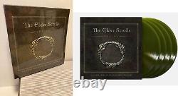 The Elder Scrolls Online Vinyl Record Soundtrack 4 LP Box Set Green VGM Bethesda
