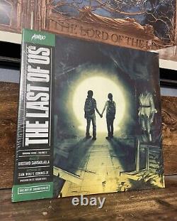 The Last Of Us Volume 2 Two Vinyl 2LP Clear Purple & Green Paint Splatter SEALED